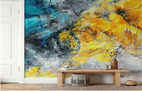 龙泉墙面油画如何保养?