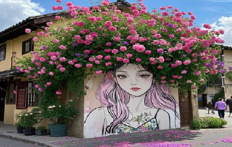 龙泉怎么设计网红打卡墙绘