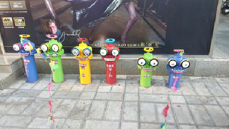 龙泉商业区彩绘