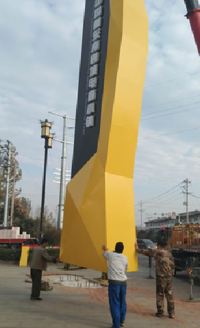 龙泉标识标牌的安装方法。