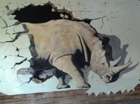 龙泉在墙绘中，如何绘制3D效果？