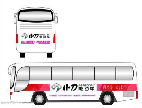 龙泉公交车身贴如何完美贴合？